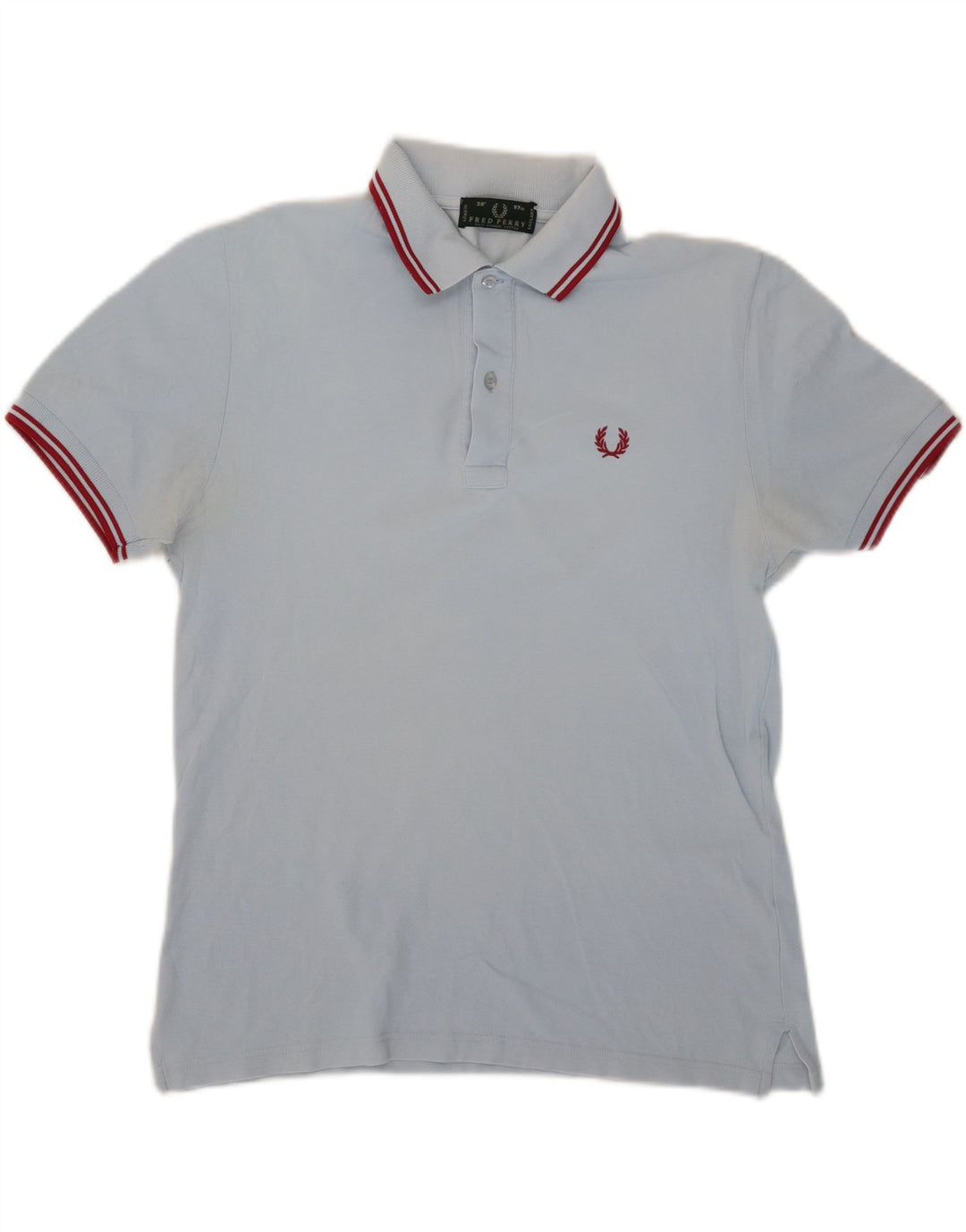 FRED PERRY Ανδρικό Πόλο Μπλουζάκι Μικρό Μπλε Βαμβακερό