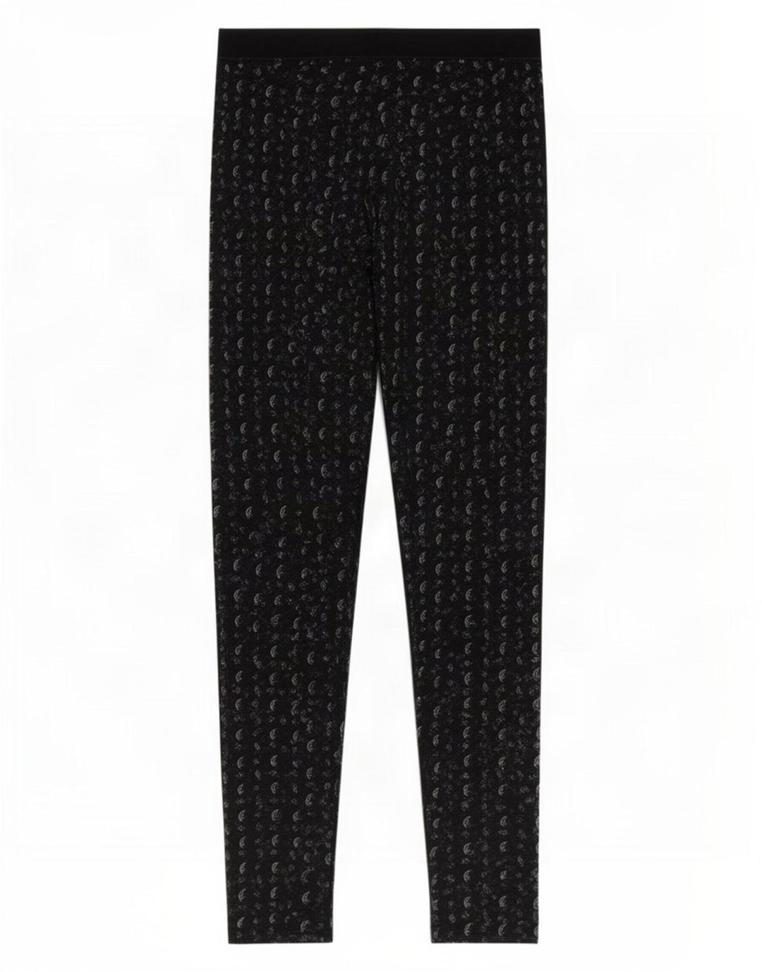Γυναικείο κολάν με αφηρημένο σχέδιο Jack Wills UK 8 Small Black