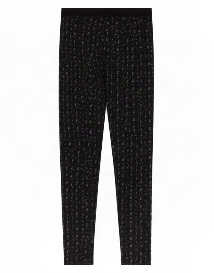 Γυναικείο κολάν με αφηρημένο σχέδιο Jack Wills UK 8 Small Black