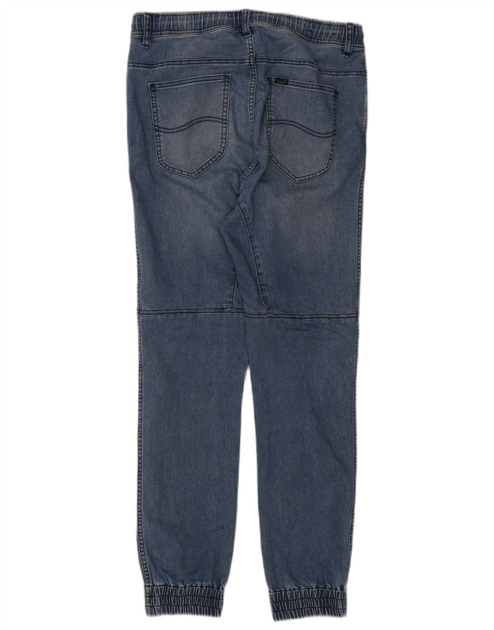 Lee Womens Joggers Slim Jeans Medium W30 L29 Μπλε βαμβακερό