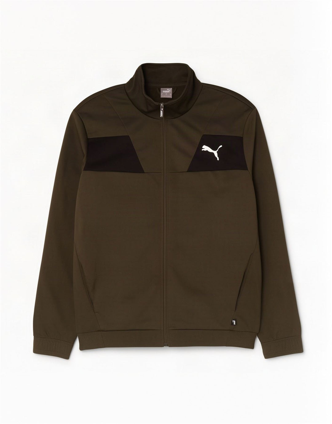 Ανδρική φόρμα Puma Top Jacket XL Khaki Colourblock Polyester