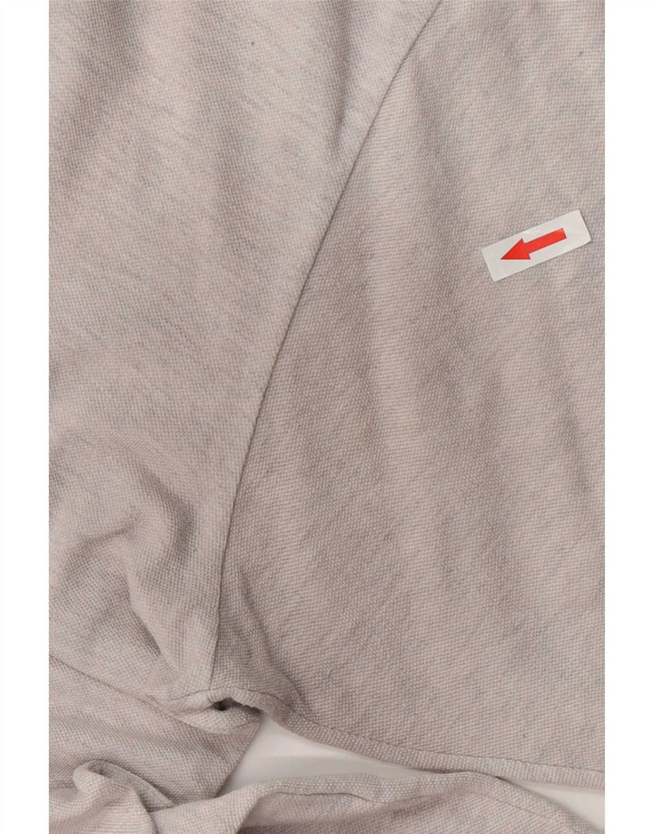Sergio Tacchini Ανδρικό Πόλο Μπλουζάκι IT 50 Μεσαίο Γκρι Βαμβακερό