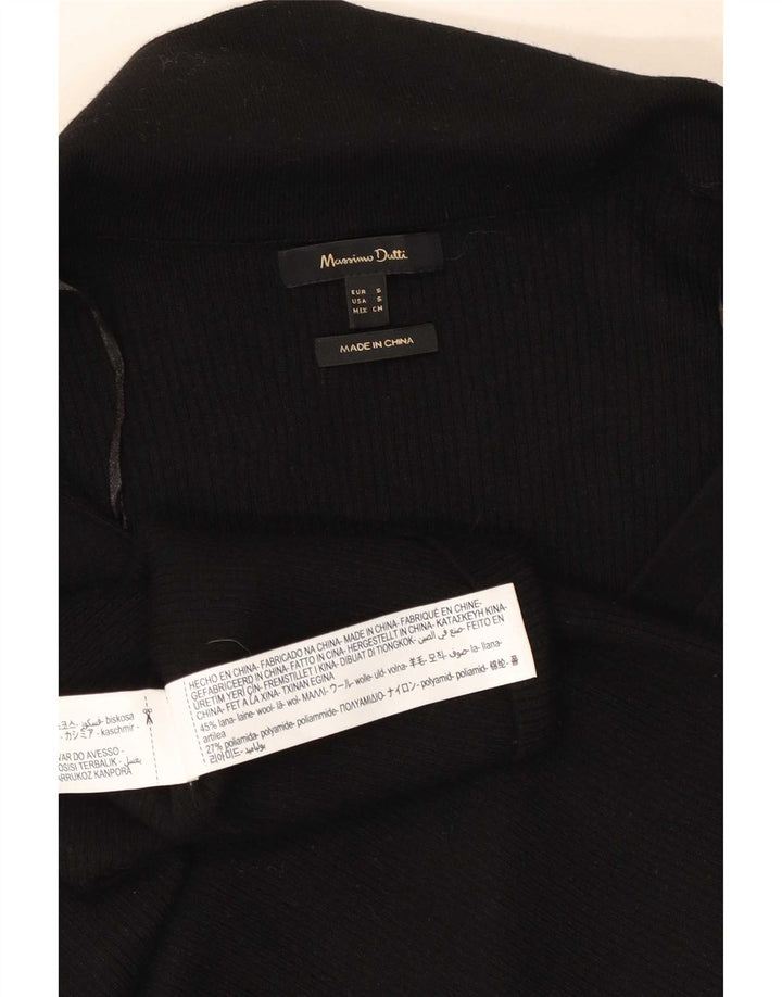 Γυναικεία ζακέτα Massimo Dutti UK 10 Small Black Wool