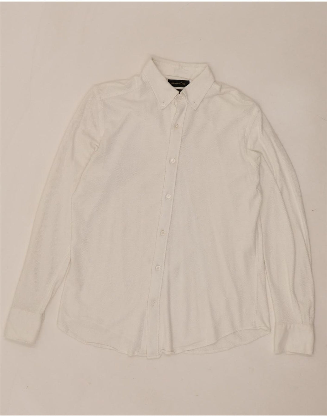 Ανδρικό πουκάμισο MASSIMO DUTTI, μεσαίο λευκό