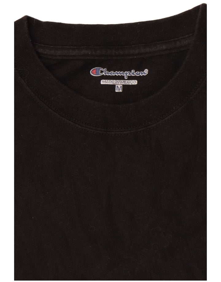 Ανδρικό T-Shirt Champion Top Μεσαίο μαύρο βαμβακερό