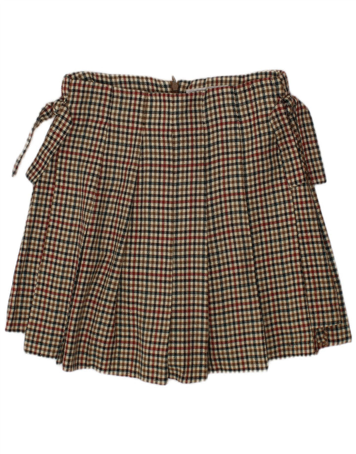 ZARA Girls Skort 9-10 Years Πολύχρωμο Houndstooth Πολυεστέρας