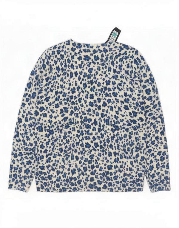 Marks & Spencer Γυναικείο πουλόβερ με λαιμόκαυστο UK 14 Medium White