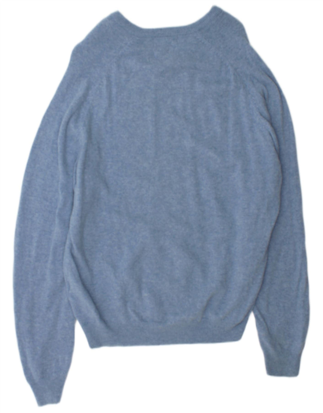 Ανδρικό πουλόβερ Marks & Spencer Blue Harbor με λαιμόκοψη με λαιμόκοψη με μεγάλο μπλε φλύκταινα