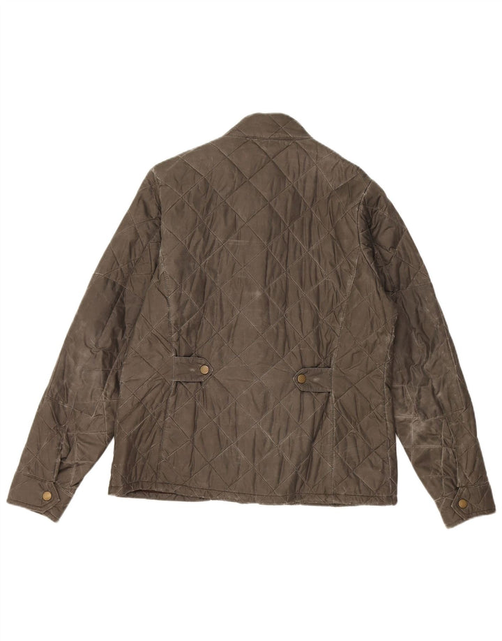Μπουφάν Barbour Boys Quilted Jacket 12-13 Years XL Khaki Polyamide