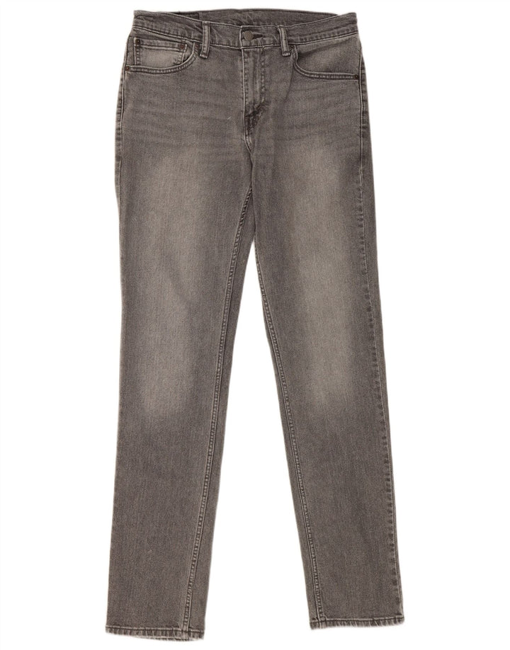Levi's Mens 511 Slim Jeans W32 L34 Γκρι βαμβακερό