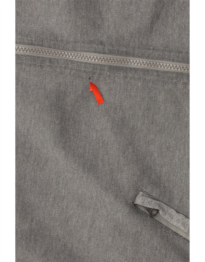 LEVI'S Mens Zip Hoodie Sweater Medium Grey Cotton Vintage Levi's and Second-Hand Levi's from Messina Hembry 
