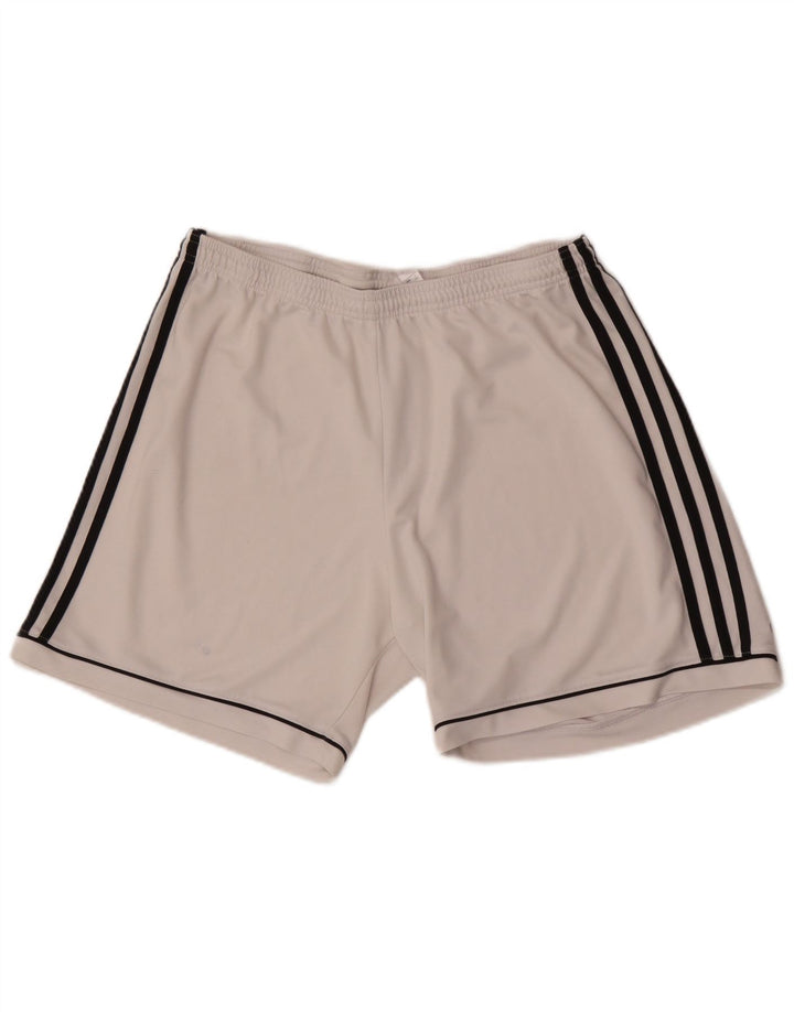 Ανδρικό σορτς Adidas Aeroready Αθλητικό μεγάλο λευκό
