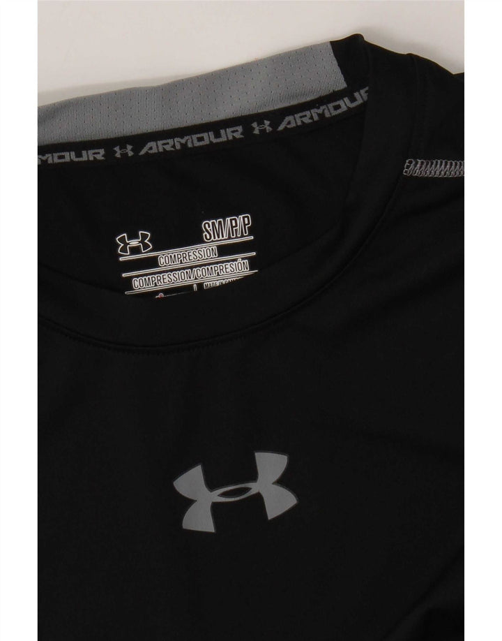 Under Armour Mens Heat Gear Γραφικό γιλέκο Top Small Black