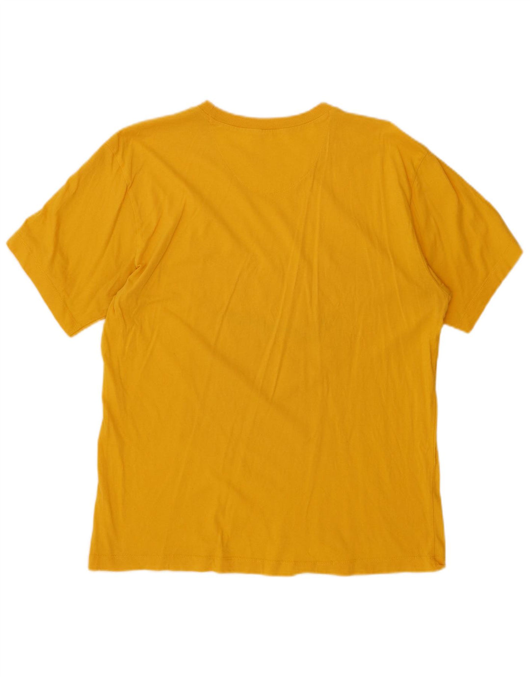 CHAMPION Ανδρικό γραφικό T-Shirt Top Large Yellow
