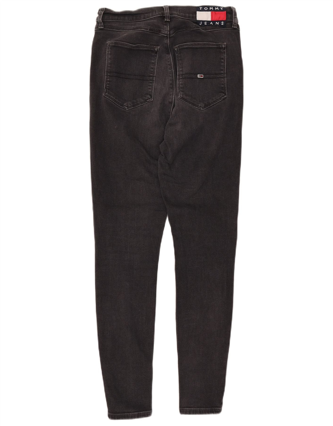 TOMMY HILFIGER Γυναικείο Melany ψηλό τζιν Super Skinny W30 L30 Μαύρο