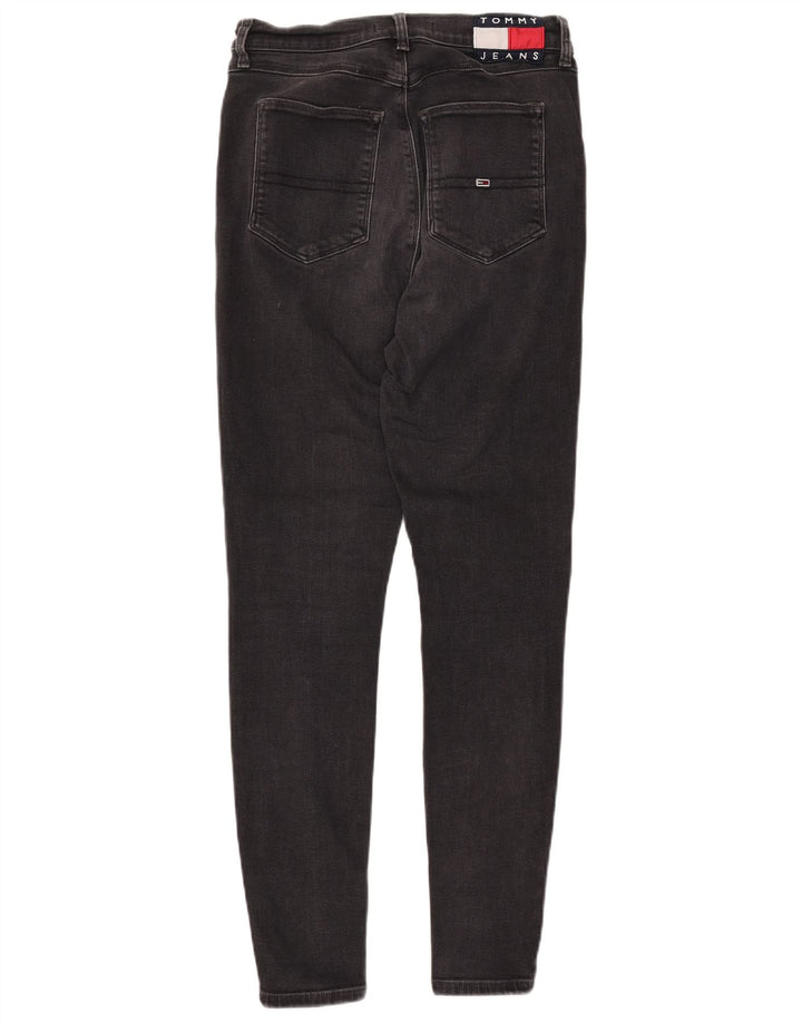 TOMMY HILFIGER Γυναικείο Melany ψηλό τζιν Super Skinny W30 L30 Μαύρο