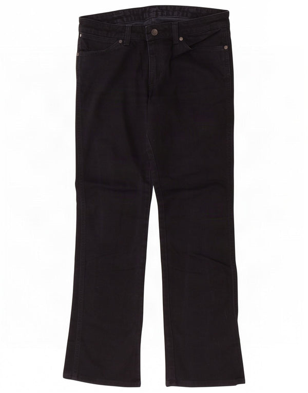Wrangler Γυναικείο Iris Straight Jeans W30 L30 Μαύρο βαμβακερό
