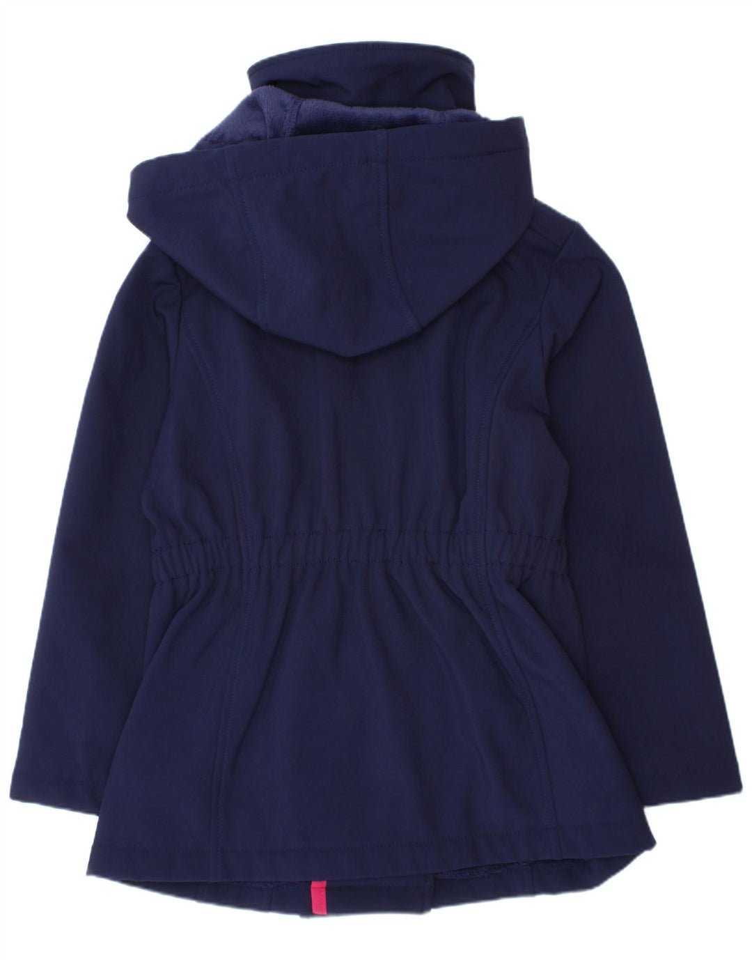 Michael Kors Girls Hooded Windbreaker Jacket 5-6 Years Navy Blue Polyester