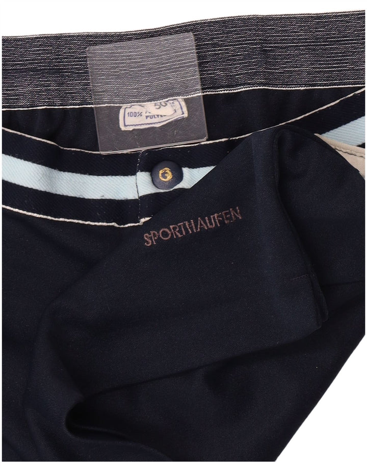 Vintage Ανδρικό σορτς Chino IT 50 Large W32 Navy Blue Polyester