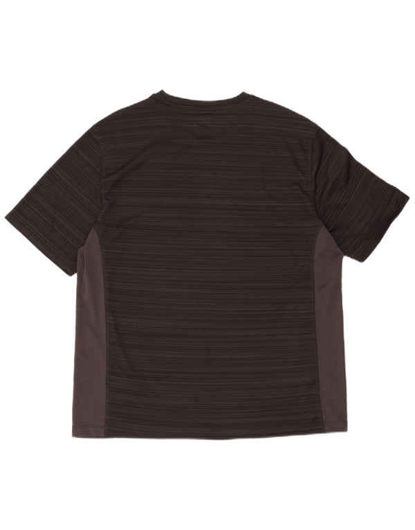 Fila Ανδρικό T-Shirt Slim Fit Top 2XL Grey Colourblock Polyester