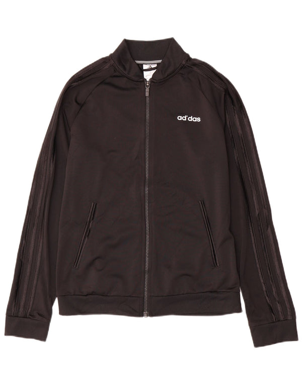 Γυναικεία αθλητική φόρμα Adidas Top Jacket UK 8/10 Small Black Polyester