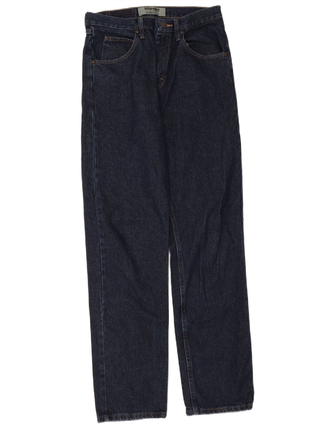 Ανδρικό τζιν Wrangler αυθεντικό ίσιο W30 L34 Navy Blue Cotton