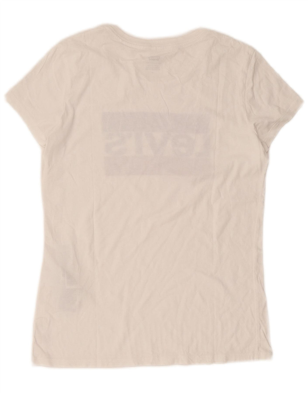 Γυναικείο γραφικό μπλουζάκι Levi's Top UK 12 μεσαίο λευκό βαμβακερό
