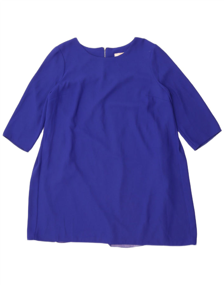 Phase Eight Γυναικείο φόρεμα 3/4 Sleeve Shift UK 18 XL Μπλε