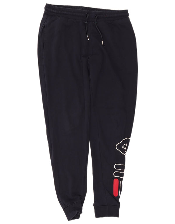 Ανδρική φόρμα γραφική Fila Παντελόνι Joggers Small Navy Blue από βαμβάκι