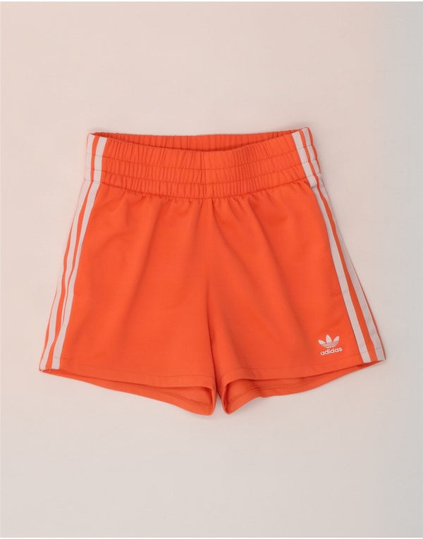 Γυναικείο αθλητικό σορτς Adidas UK 10 Small πορτοκαλί πολυεστέρας
