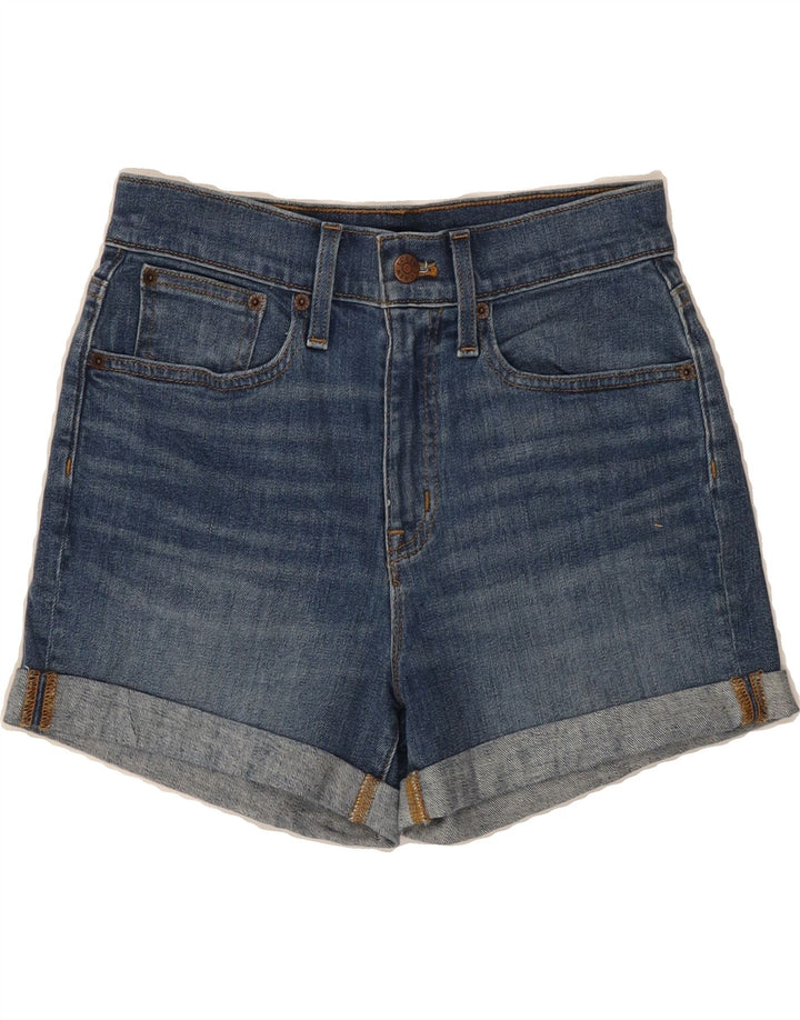 J. CREW Womens Denim Shorts W25 XS Blue Cotton Vintage J. Crew and Second-Hand J. Crew from Messina Hembry 