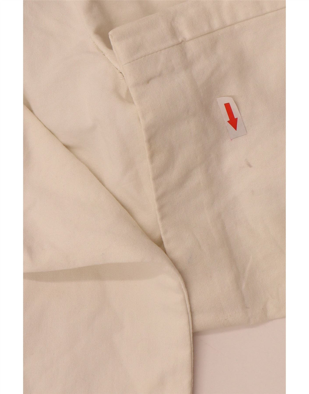 MASSIMO DUTTI Ανδρικό ίσιο παντελόνι EU 42 Large W32 L32 Off White