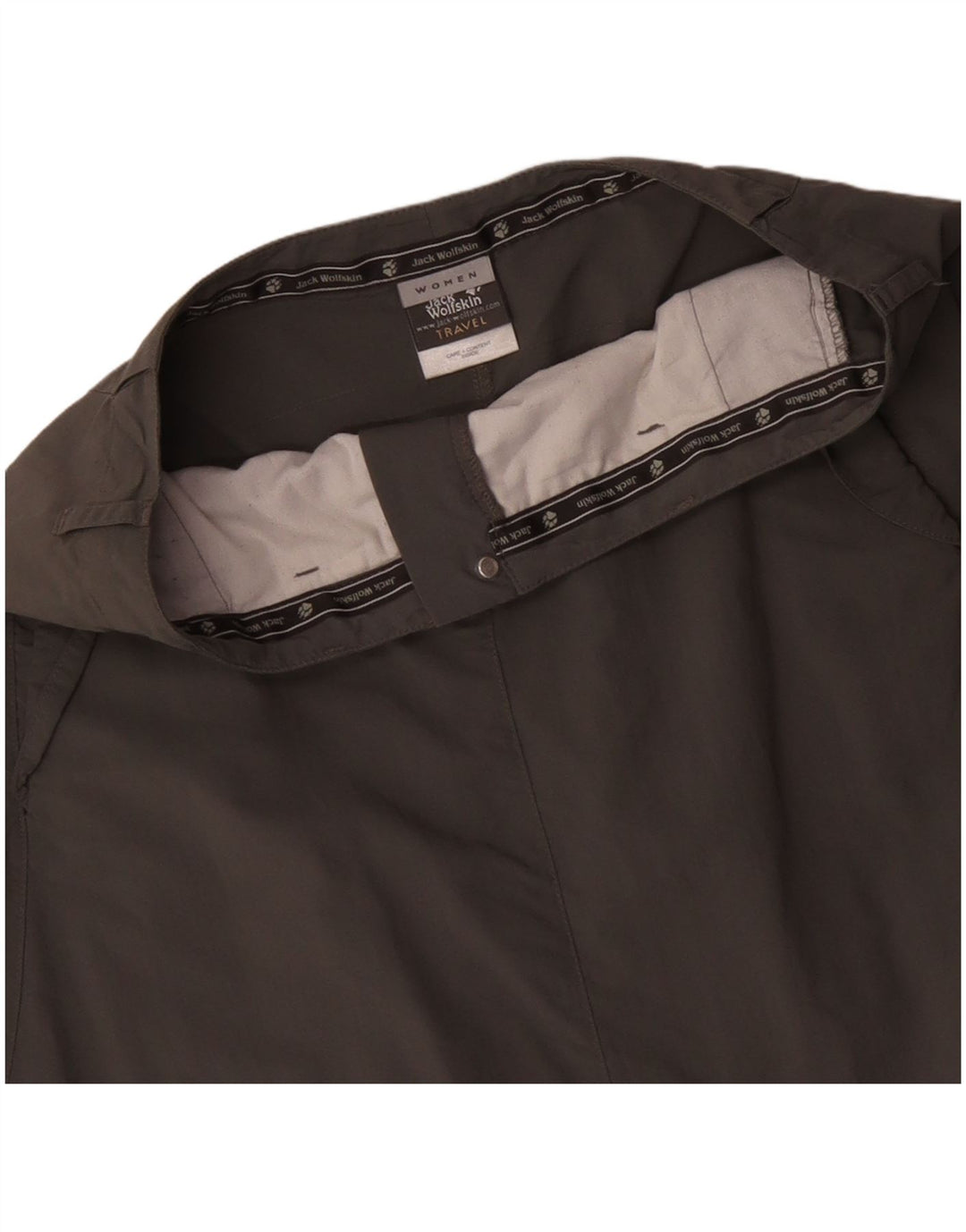 Jack Wolfskin Γυναικεία Maxi Φούστα Ταξιδίου UK 12/14 Medium W32 Grey Polyamide