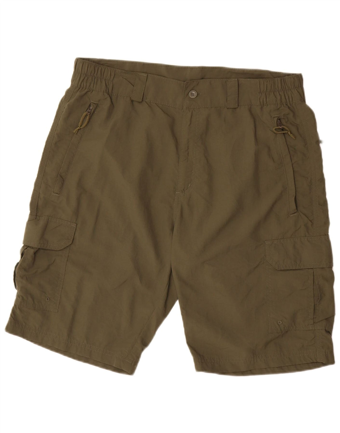 MOUNTAIN WAREHOUSE Ανδρικό σορτς Cargo W34 Large Khaki Nylon