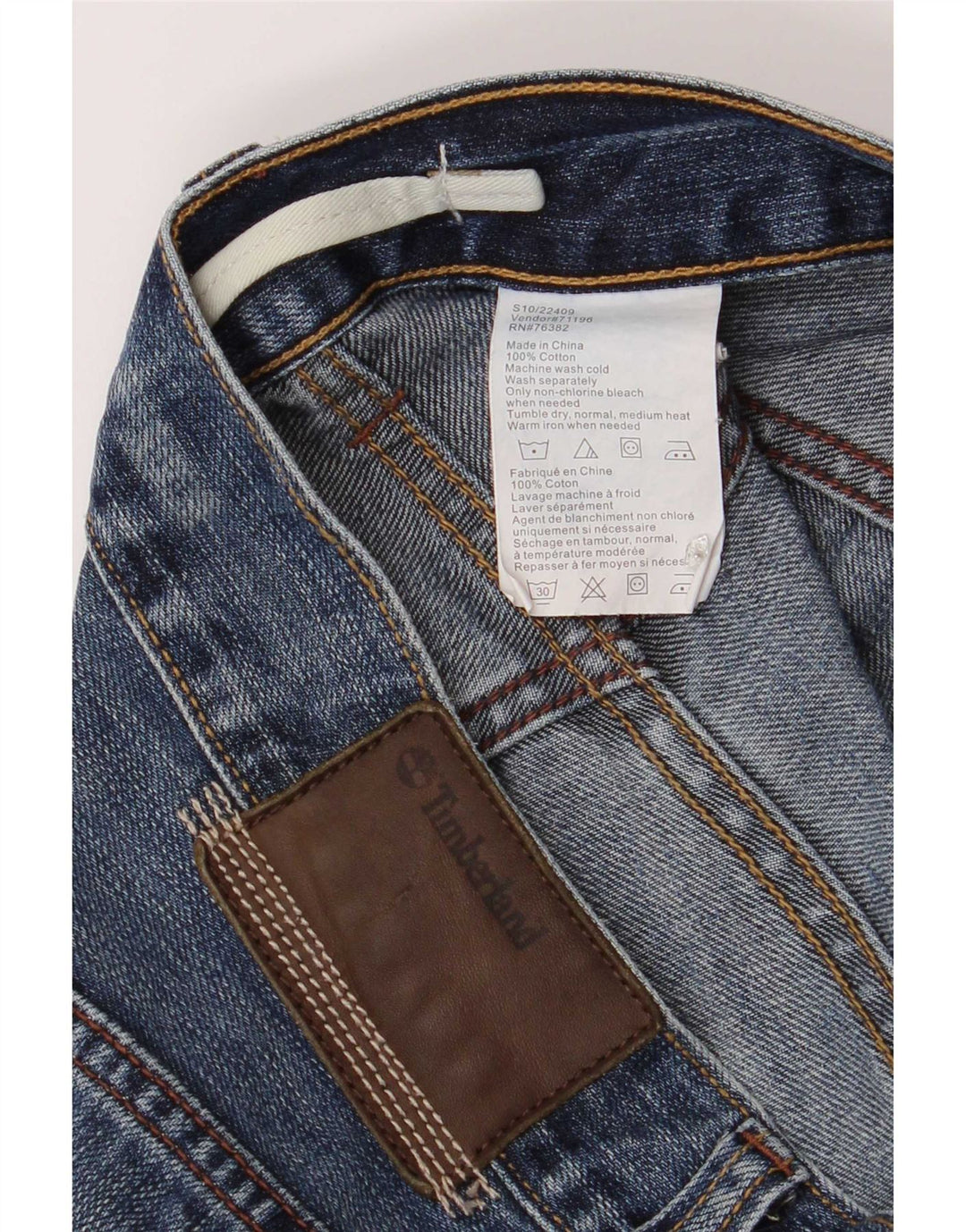 Ανδρικό τζιν Timberland ίσιο W36 L32 Μπλε βαμβακερό