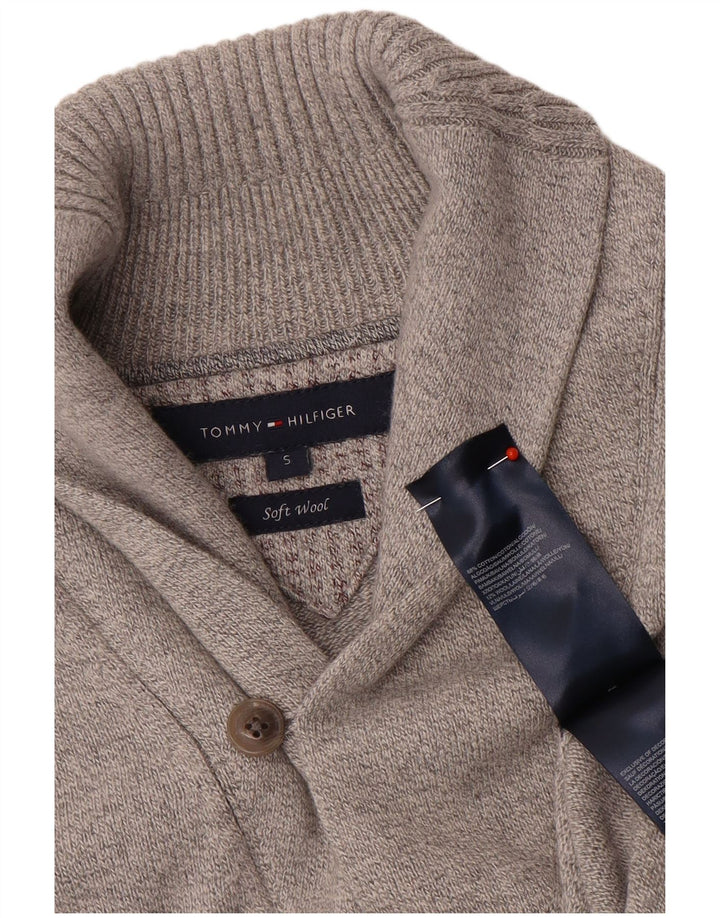 Ανδρικό πουλόβερ Tommy Hilfiger Ζακέτα Μικρό Γκρι Βαμβακερό