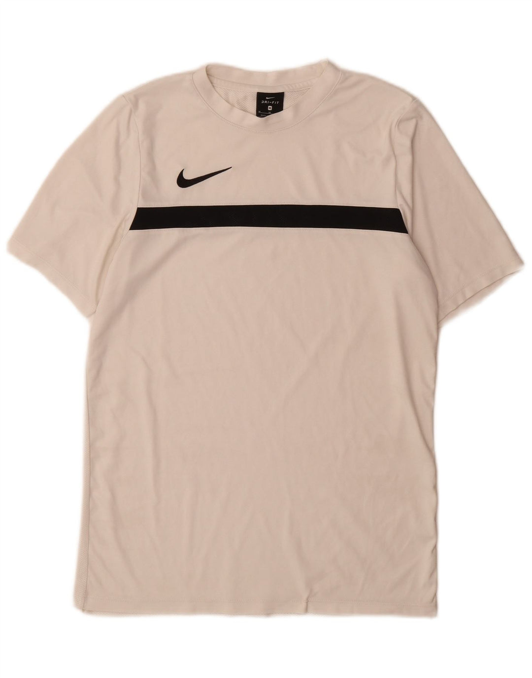 Ανδρικό T-Shirt Nike Dri Fit Τοπ μεσαίου λευκού χρώματος πολυεστέρας