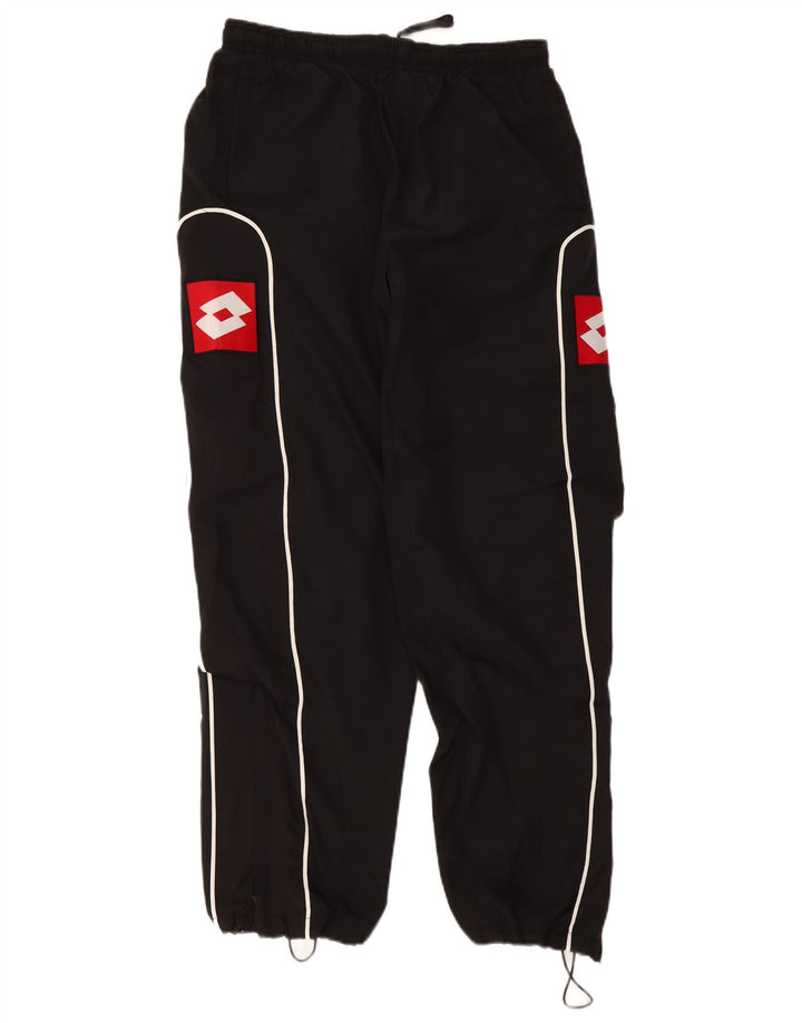 Ανδρική φόρμα Lotto Graphic Παντελόνι Joggers Medium Black Colourblock