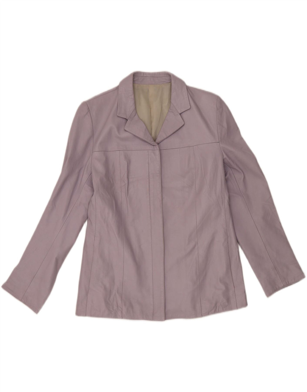 Alta Moda Γυναικείο Δερμάτινο Σακάκι Σακάκι IT 50 XL Purple Leather