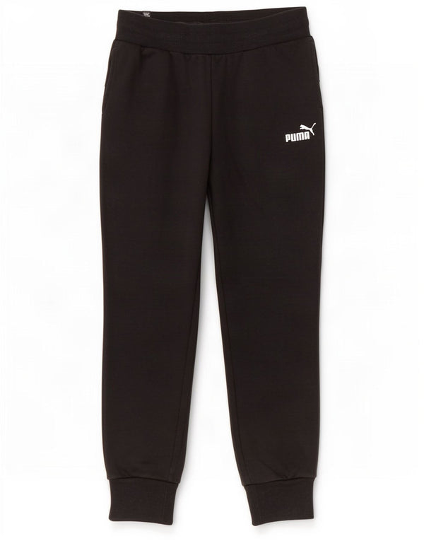 Puma Γυναικεία φόρμα παντελόνι Joggers UK 10 Small Black Cotton