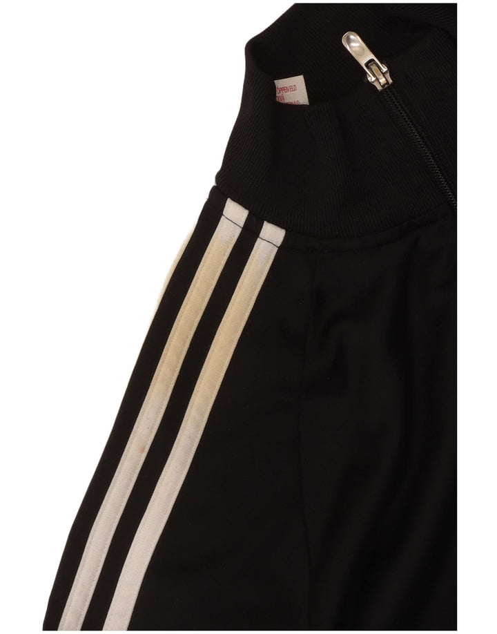 Adidas Boys Clima 365 αθλητικό σακάκι 11-12 ετών μαύρο πολυεστέρα