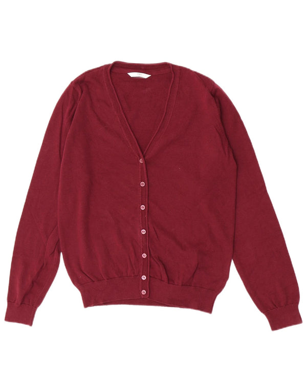 Marks & Spencer Girls Cardigan πουλόβερ 13-14 ετών βαμβακερό καφέ