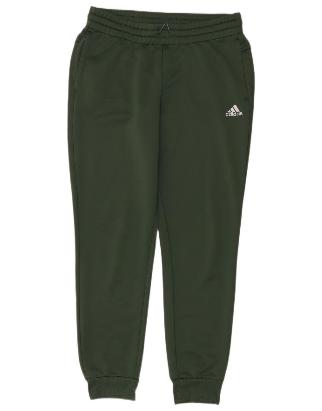 Adidas Ανδρική φόρμα παντελόνι Joggers UK 12/14 Μεσαίο πράσινο πολυεστέρα