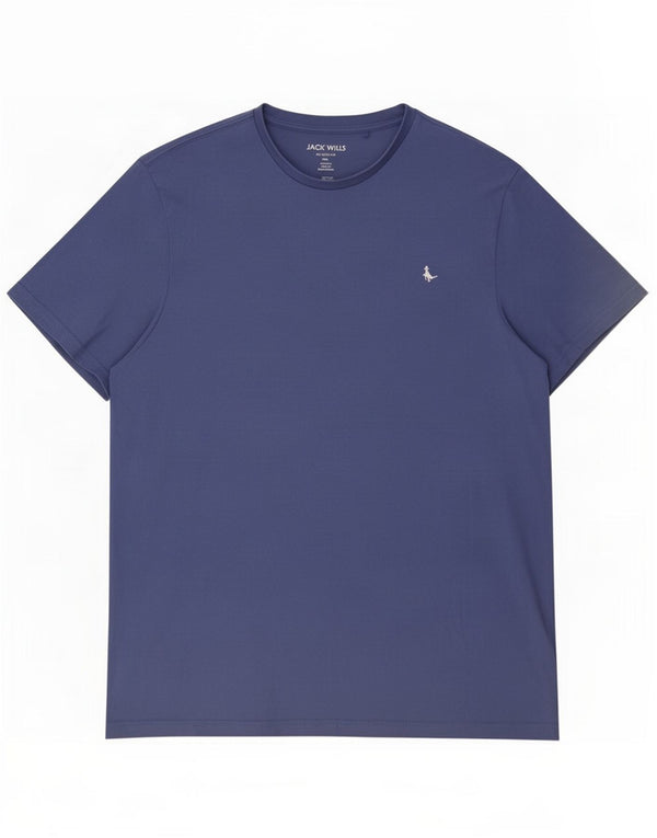 Ανδρικό μπλουζάκι Jack Wills Classic Fit Top 2XL Navy Blue Cotton