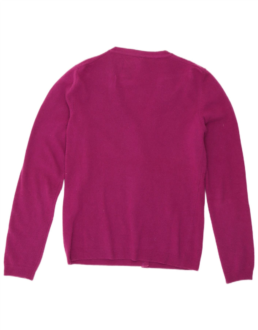 Γυναικείο πουλόβερ Benetton Cardigan UK 8 Small Purple Wool