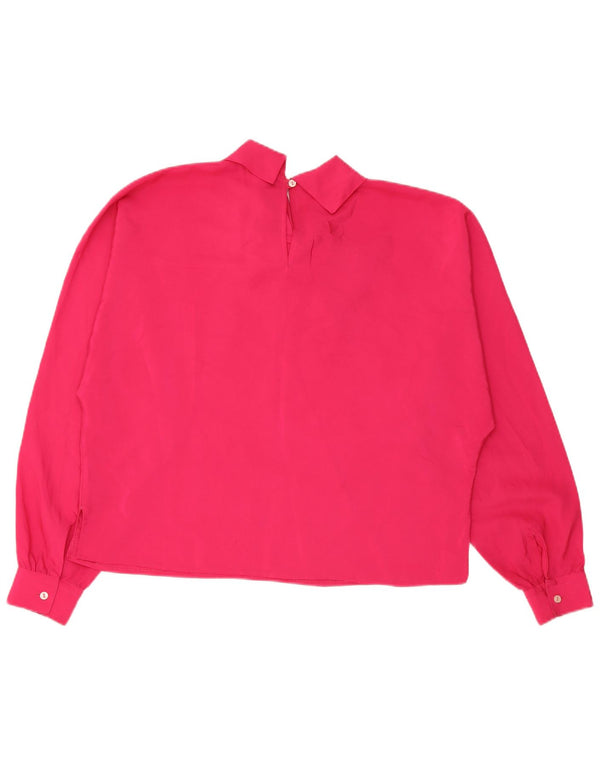 Primavera Firenze γυναικείο παπιγιόν Oversized μπλούζα τοπ UK 16 Large Pink