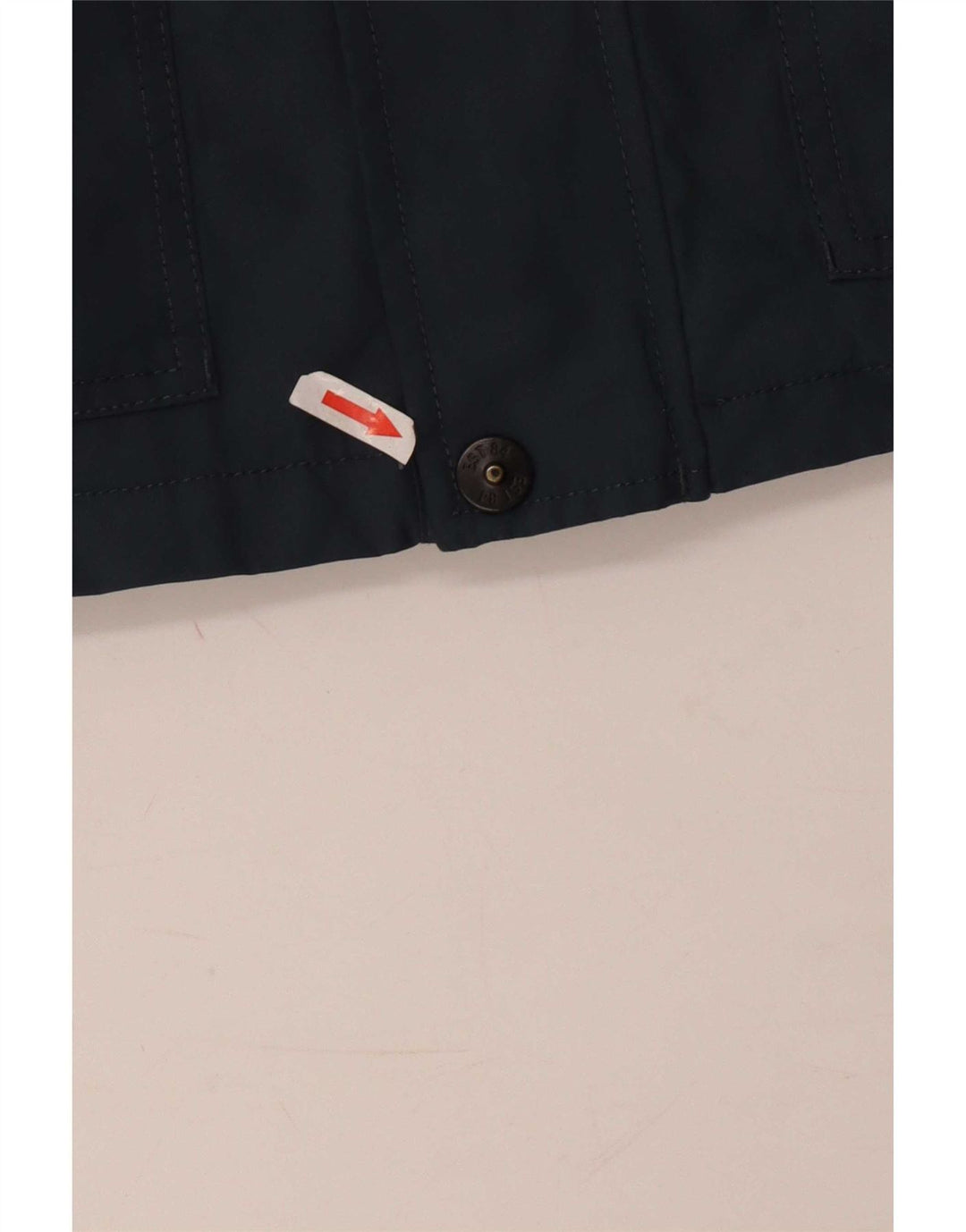 Ανδρικό μπουφάν με κουκούλα Marks & Spencer UK 38 Medium Blue Polyester