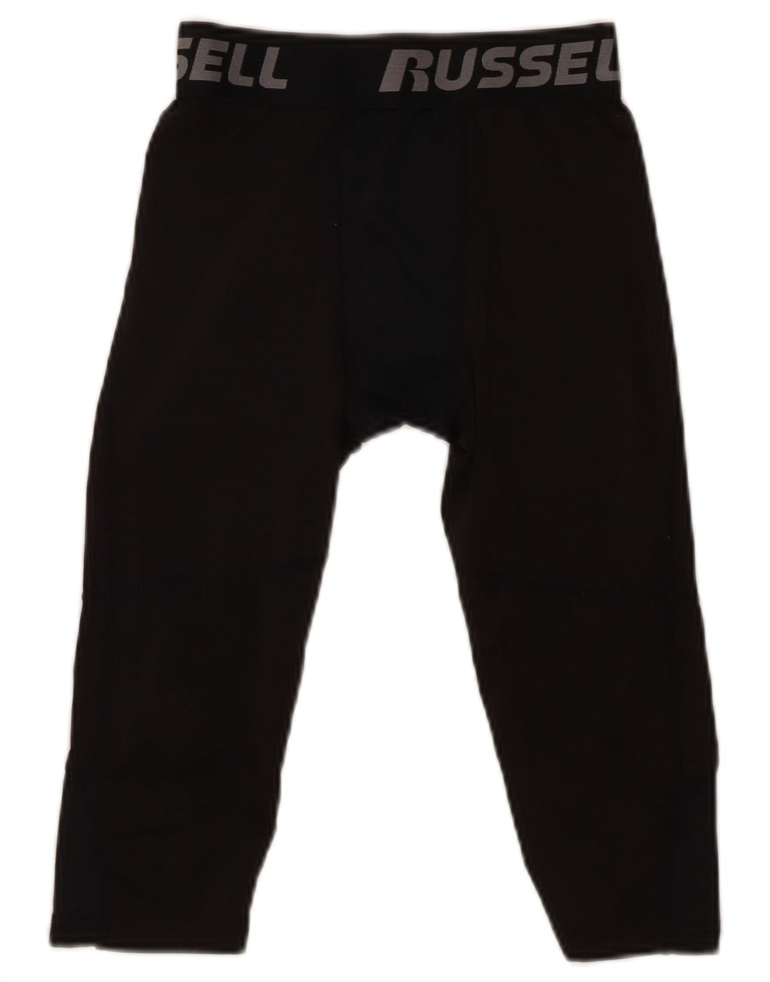 Russell Athletic Boys Graphic Capri Leggings 10-11 Years Large Black