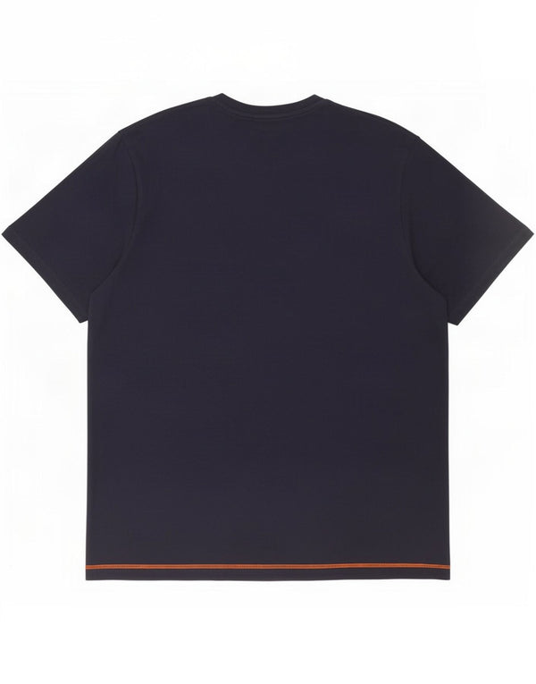 Jack & Jones Ανδρικό γραφικό μπλουζάκι Top 2XL Navy Blue Cotton