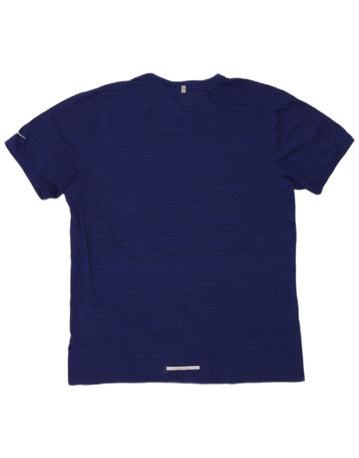 Ανδρικό T-shirt Nike Dri Fit Top XL Navy Blue ριγέ πολυεστέρας